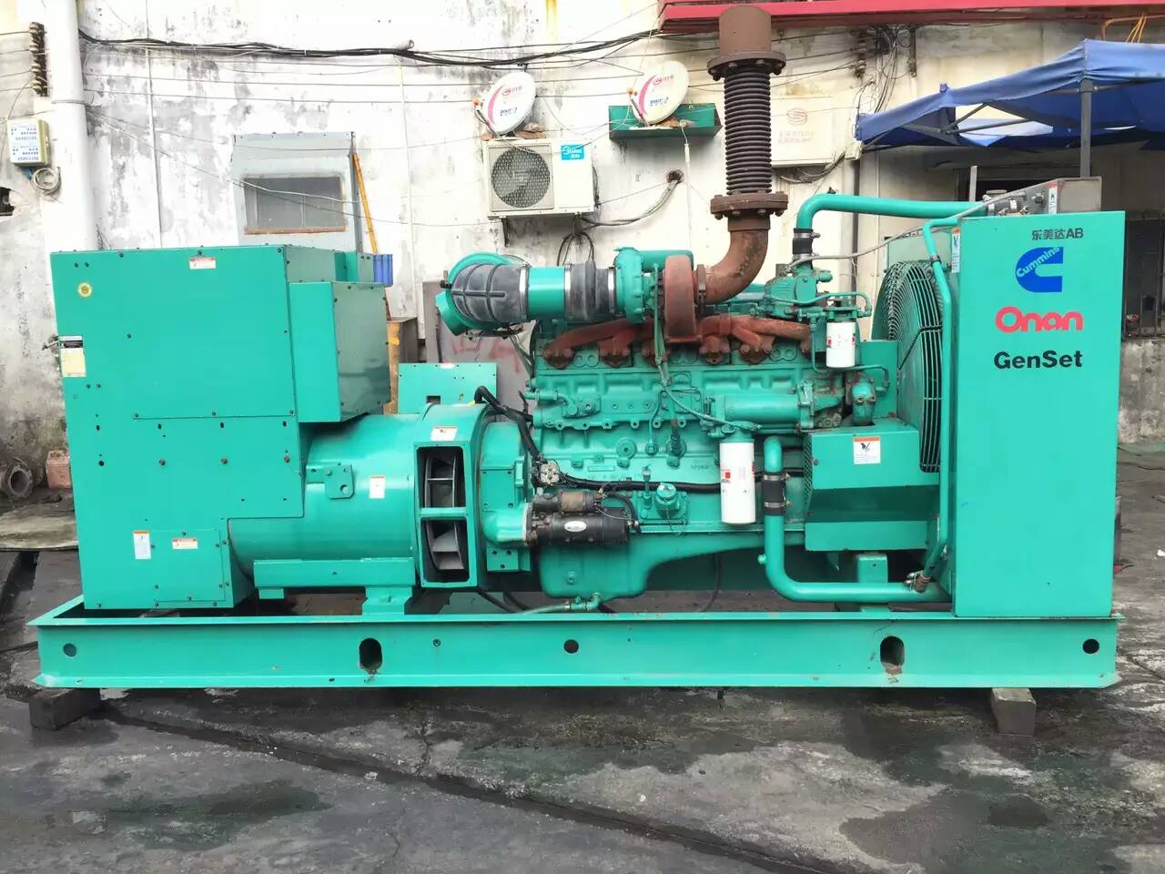 前锋租赁发电机-柴油发电机不正常冒烟的原因